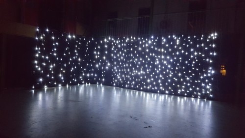 Sterrendoek 6x3m wit